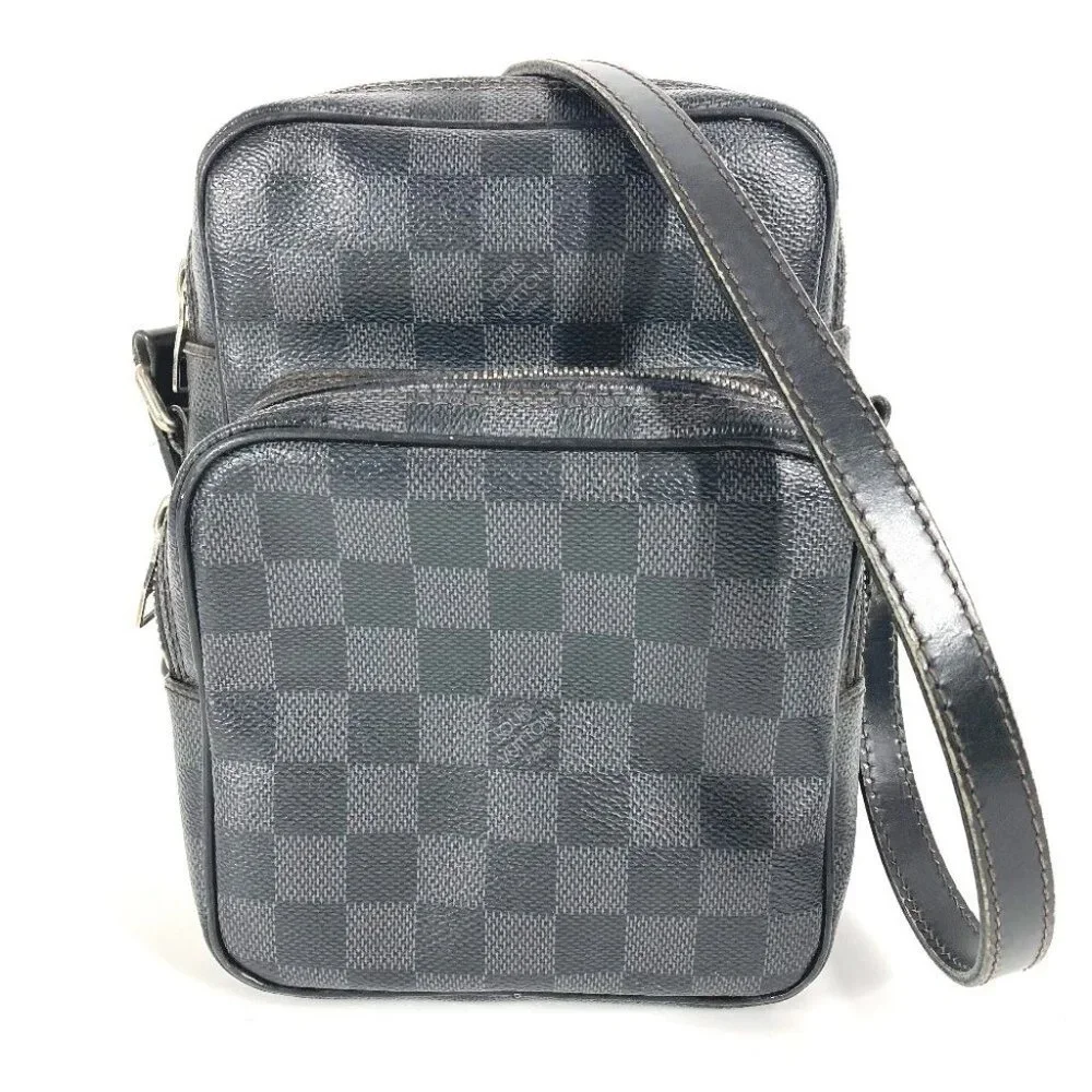 LOUIS VUITTON N41446 Damier Graphite Rem Crossbody bag Pochette Shoulder Bag